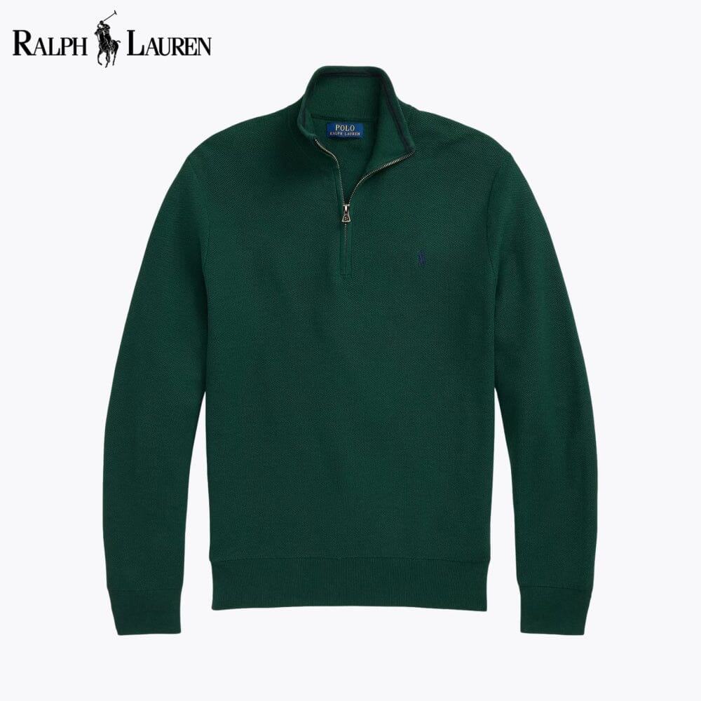 𝑅𝐿 Classic Quarter-Zip Sweater